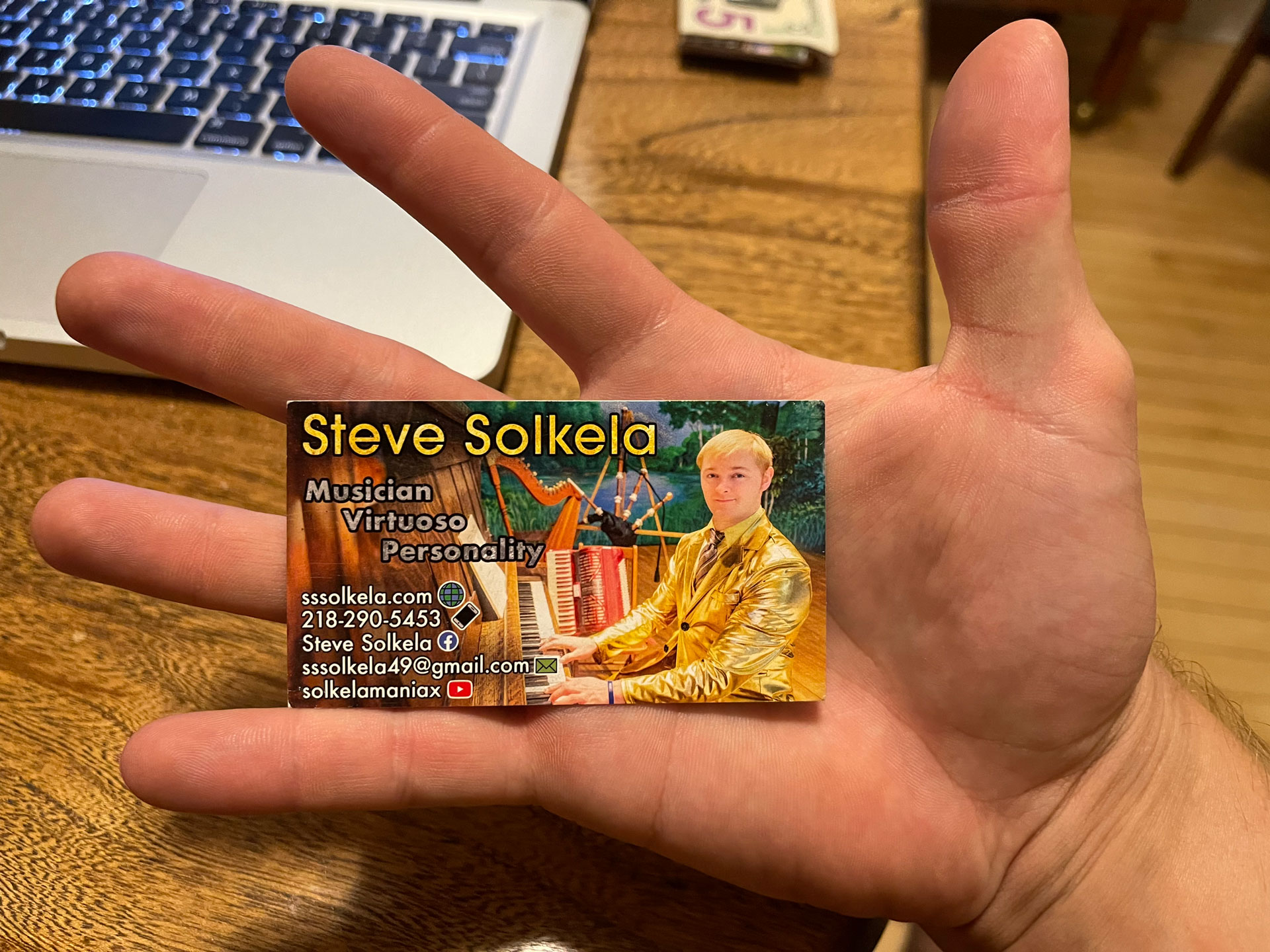 Steve Business Card